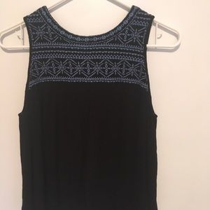 forever 21 embroidered tank